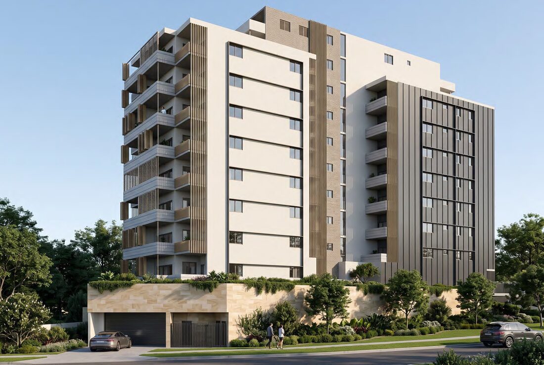 LFG Gordon site render, North Shore apartments